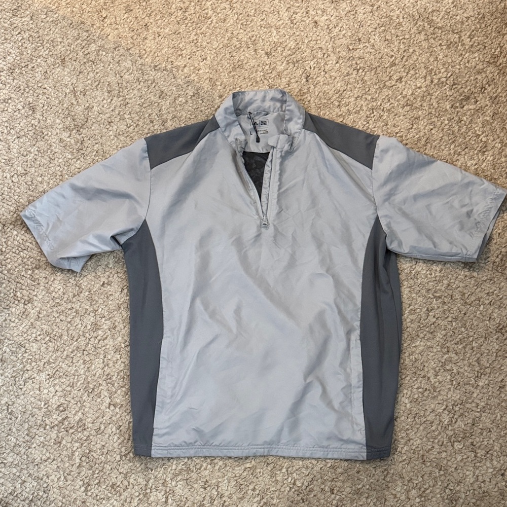adidas Gray Lightweight Shirt Jacket